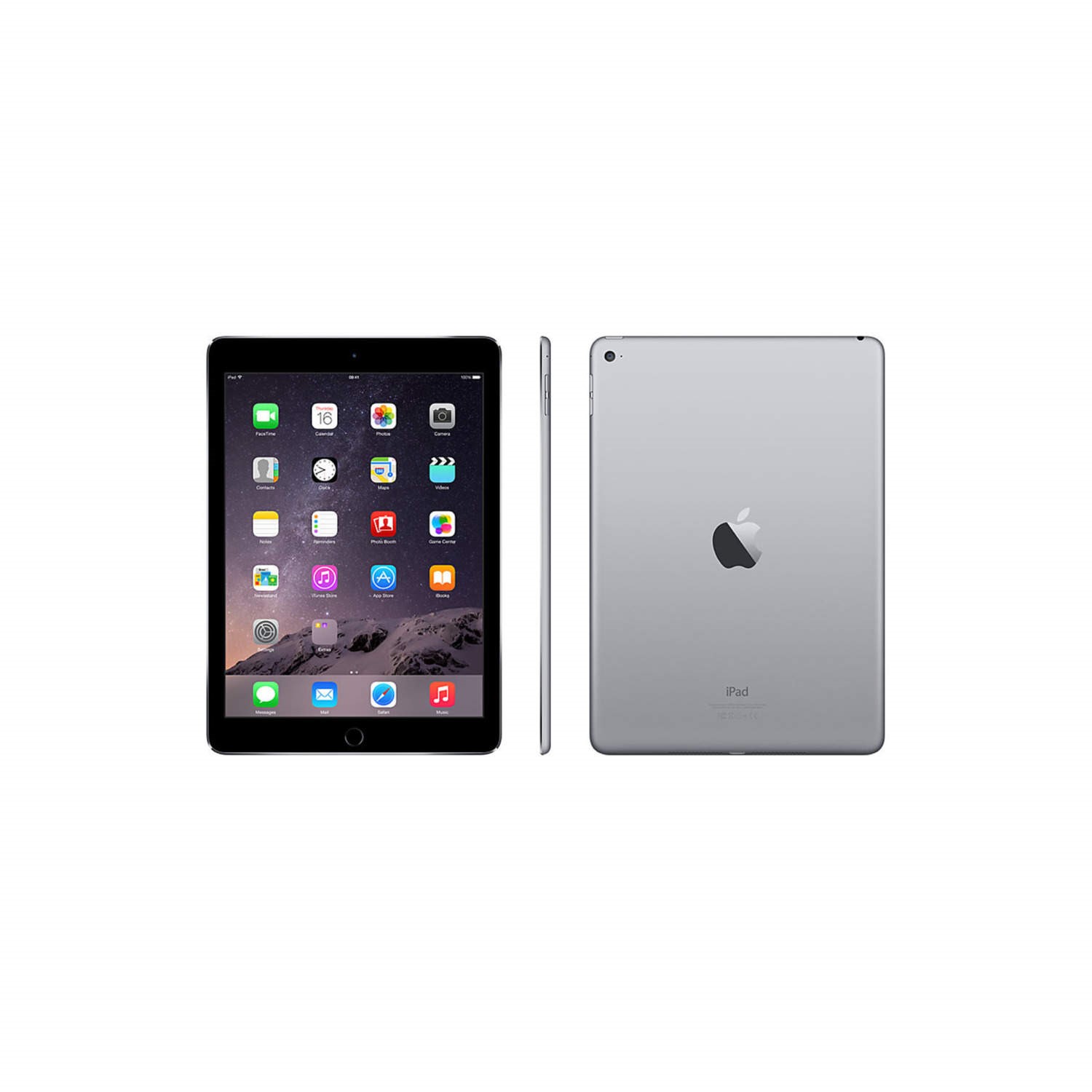 Apple iPad Air 2 9.7 inch 16GB Wi-Fi Tablet in Space Gray