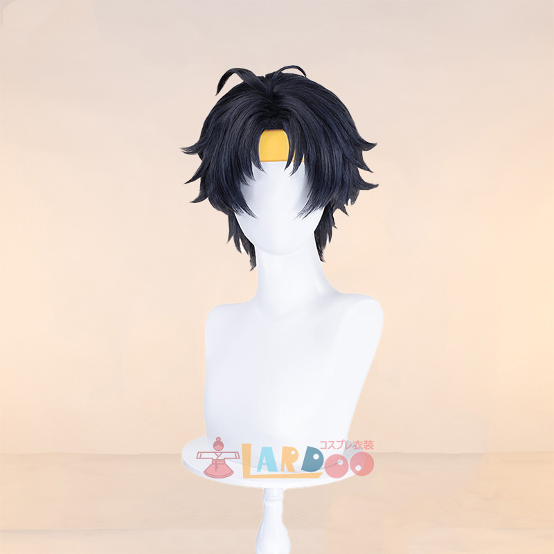 ゼンレスゾーンゼロ ゼンゼロ 浅羽悠真 コスプレウィッグ ネット付き