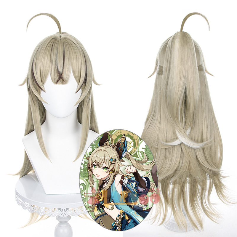原神 Genshin げんしん 綺良々-Kirara コスプレウィッグ ネット付き