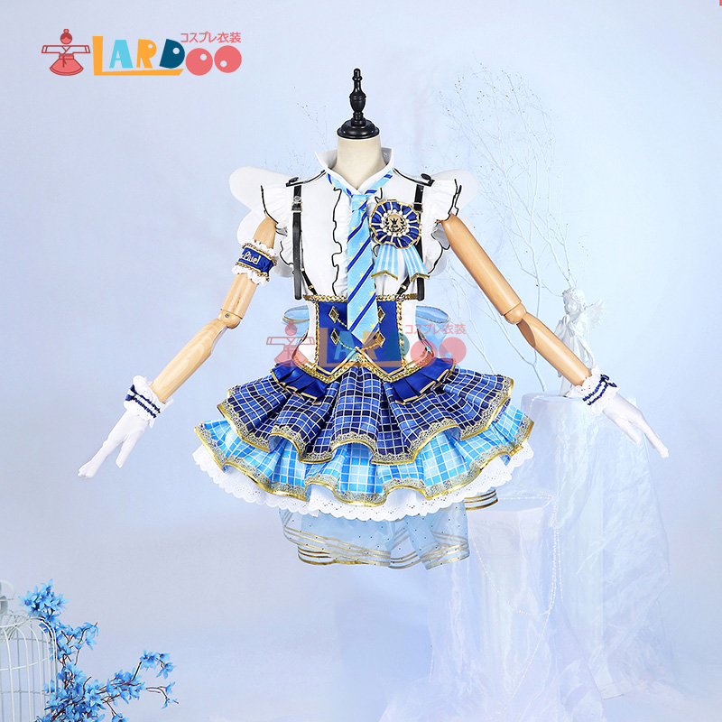 ラブライブ Lovelive 園田 海未-そのだ うみ ブルーアモール コスプレ