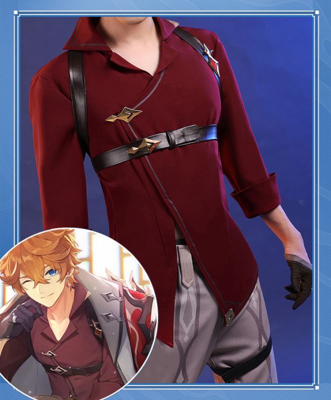 三分妄想1/3Delusion】原神 Genshin タルタリヤ-Tartaglia シャツ修正