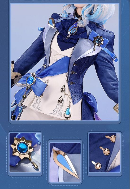 三分妄想】原神 Genshin 白Ver フリーナ/Furina フォカロルス/Focalors