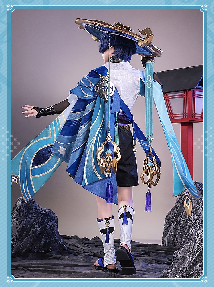 三分妄想】原神 Genshin スカラマシュ 放浪者 wanderer コスプレ衣装