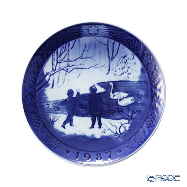 ロイヤルコペンハーゲン（Royal Copenhagen） イヤープレート 1987年