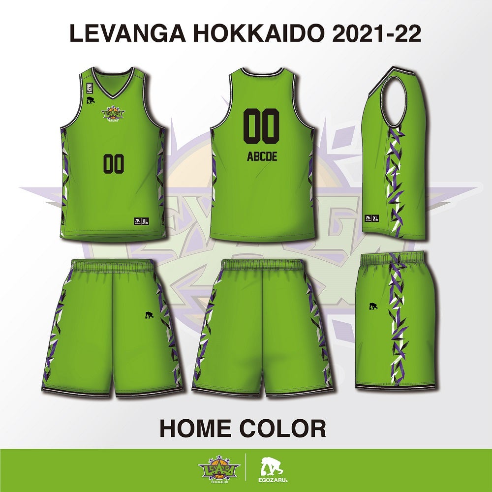 レバンガ北海道 2021-22 SEASON ユニフォームデザイン決定 / オーダー