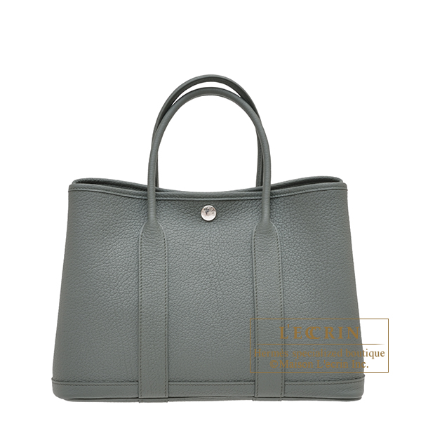 エルメス ガーデンパーティ30/TPM ヴェールアマンド ネゴンダ シルバー