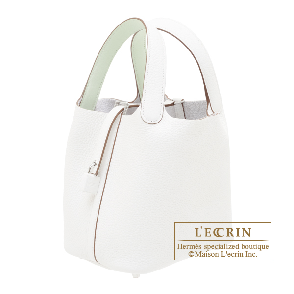 エルメス ピコタンロックエクラ18/PM ニューホワイト/ ヴェールフィズ