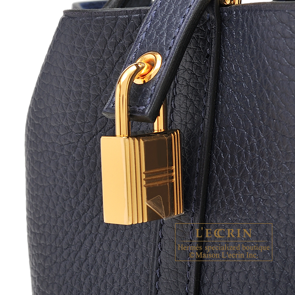 エルメス ピコタンロック18/PM ブルーニュイ トリヨンクレマンス