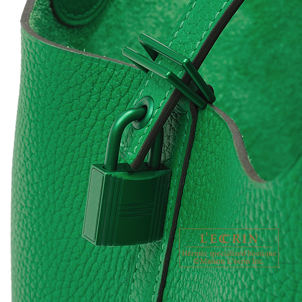 エルメス ピコタンロックモノクローム22/MM ソーグリーン バンブー