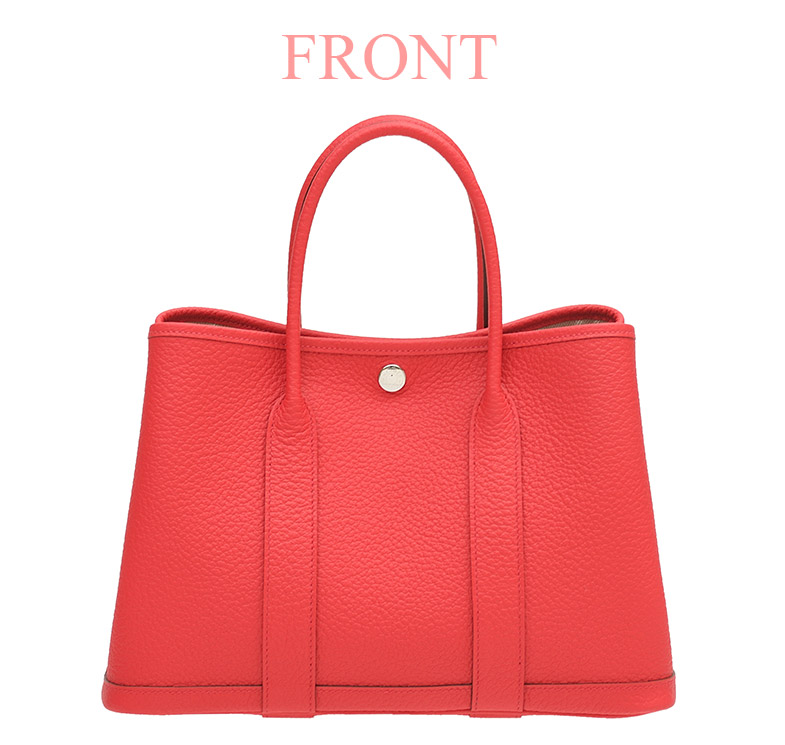 エルメス ガーデンパーティ30/TPM エトゥープ ネゴンダ シルバー金具