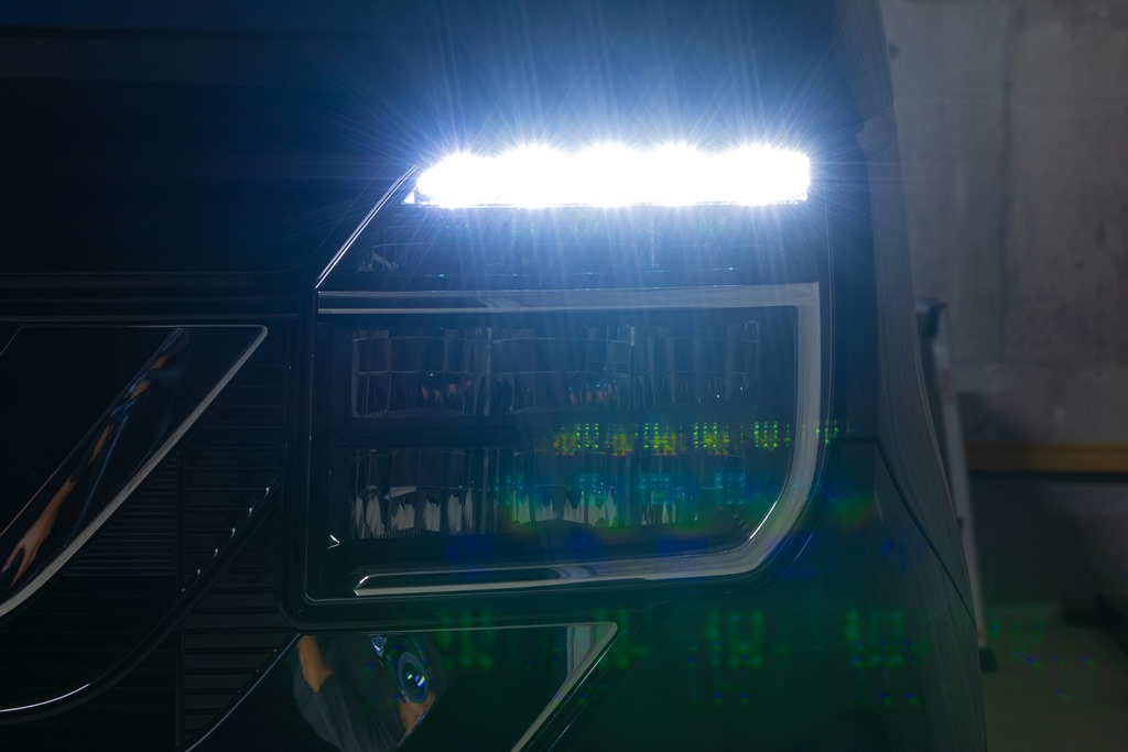 JH3/4 N-WGNカスタム デイライト機能追加 LED加工ヘッドライト - LEDMATICS