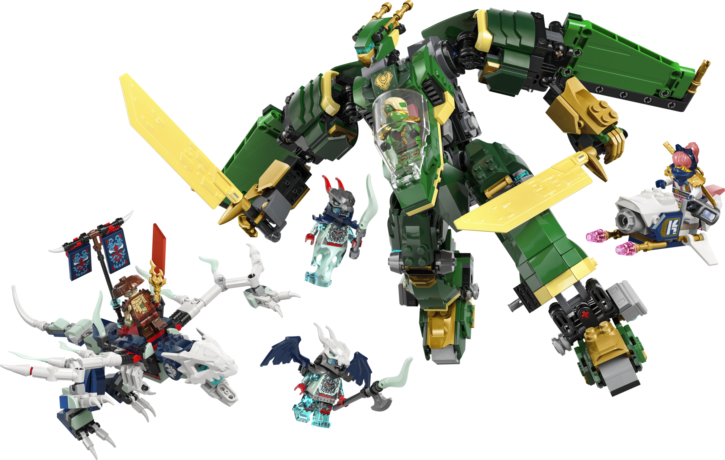 Lloyd's Jet Mech 71845 | NINJAGO® | Buy online at the Official