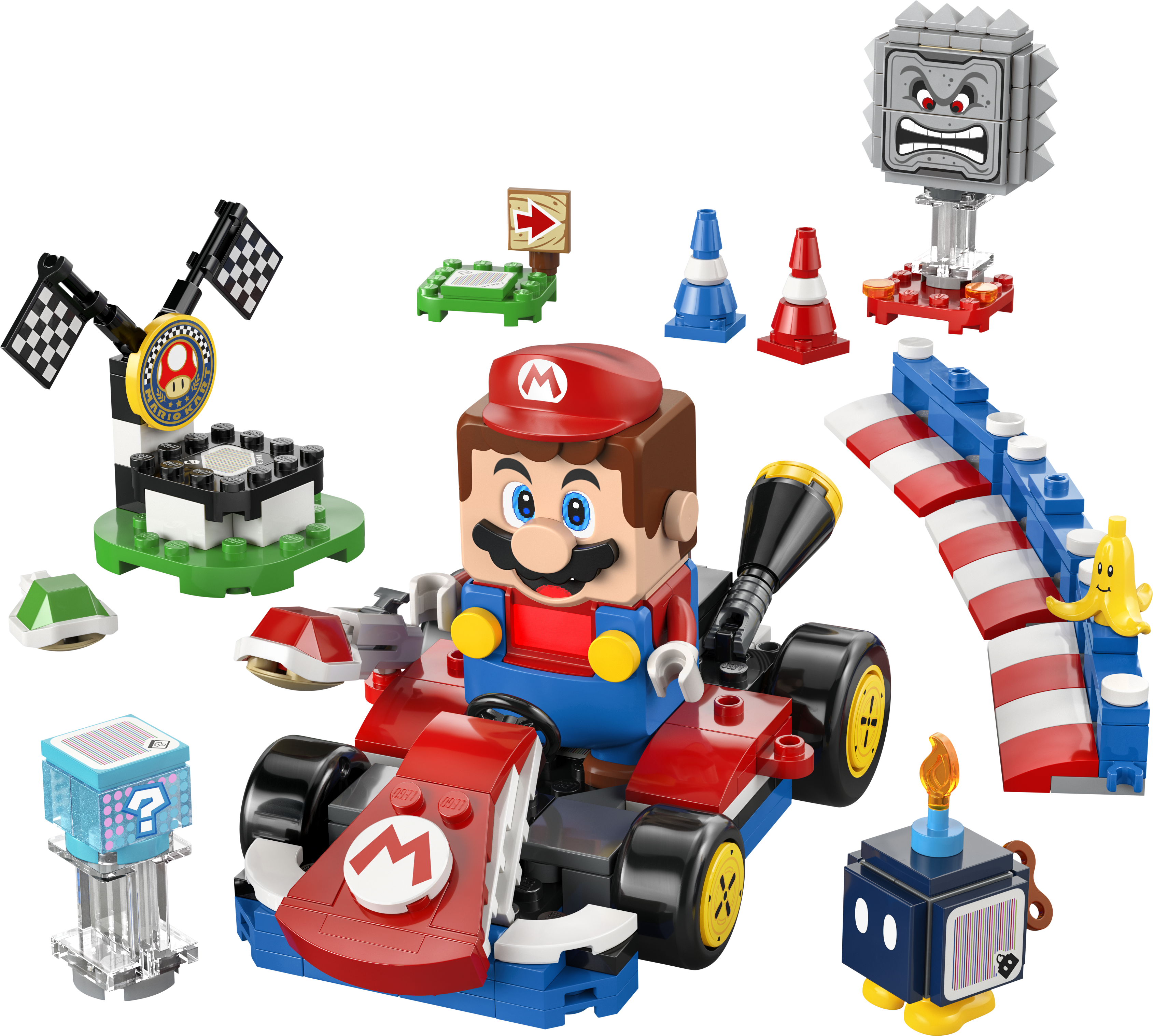 Mario Kart™ – Interactive LEGO® Mario™ & Standard Kart 72043