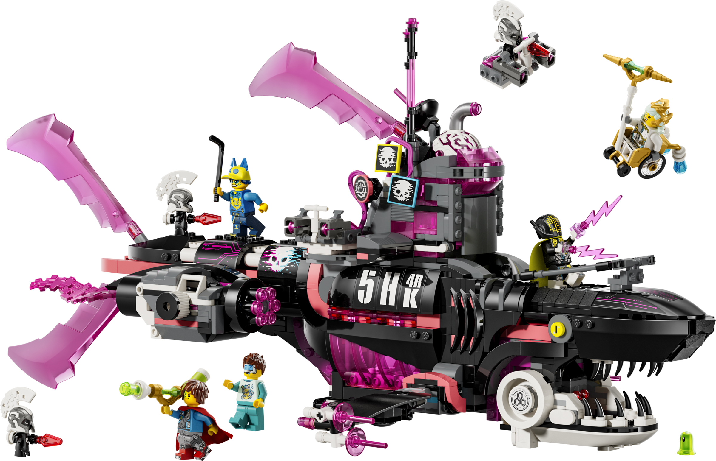 Nightmare Shark Submarine 71500 | LEGO® DREAMZzz™ | Buy online at