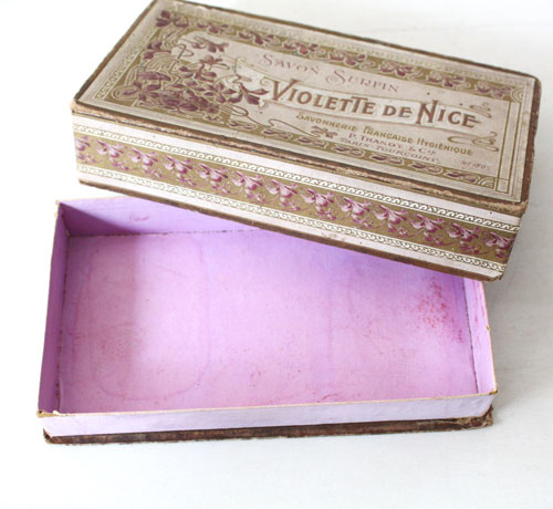 Le grand tresor(ル・グラン・トレゾワ) / アンティークすみれのサボンBOX