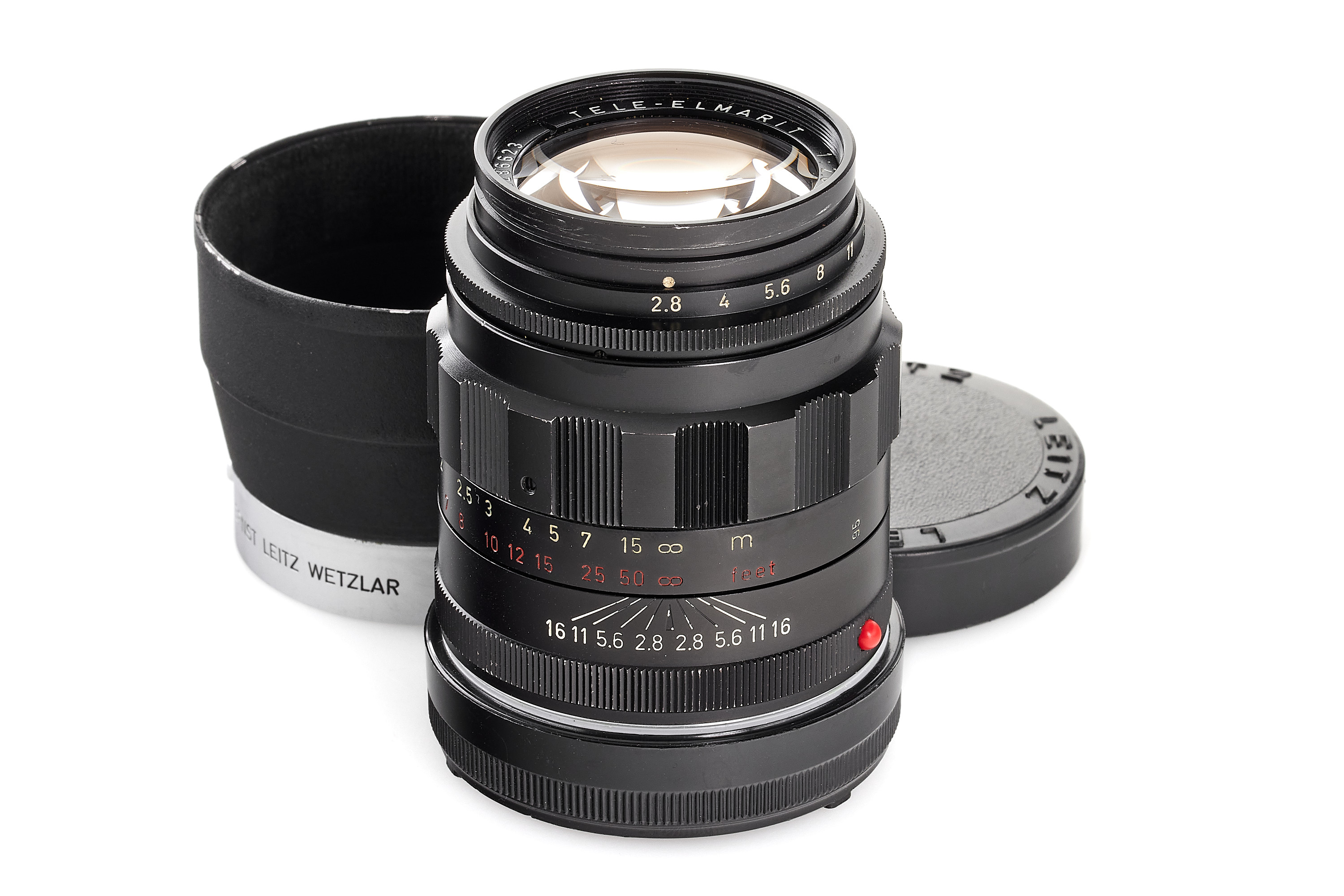 Tele-Elmarit 2.8/90mm Red Scale | A00496