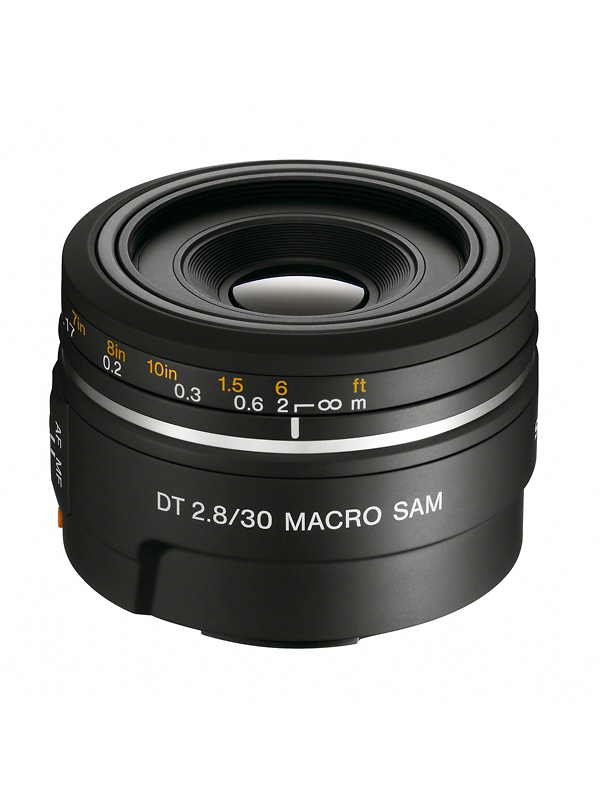 Sony DT 30 mm f/2.8 Macro SAM - LensTip.com
