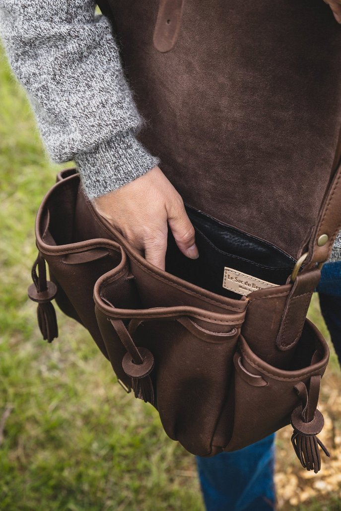 Sac du Berger City n°2 the city shepherd's bag in supple leather