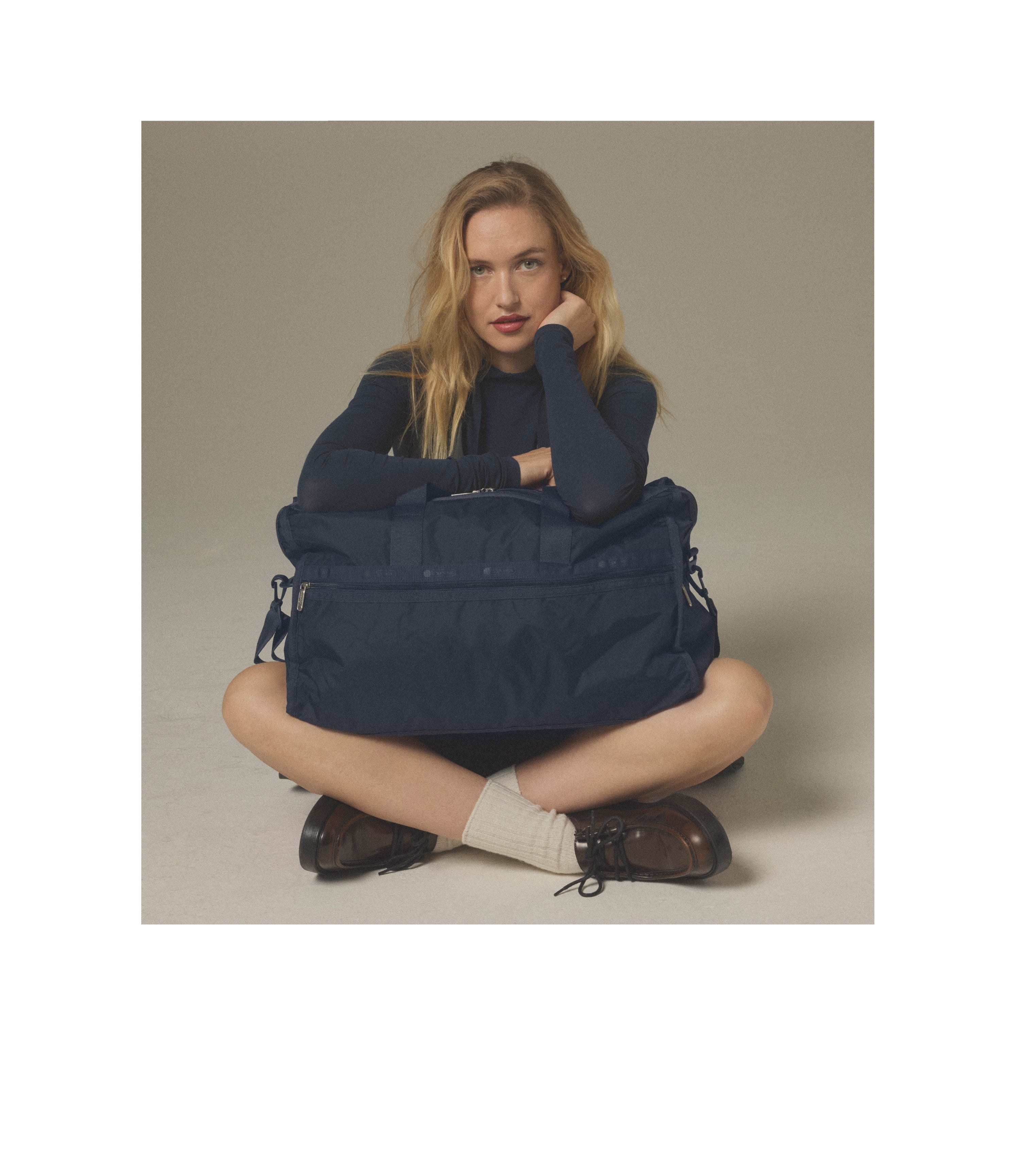 Navy Blue Deluxe Large Weekender | LeSportsac