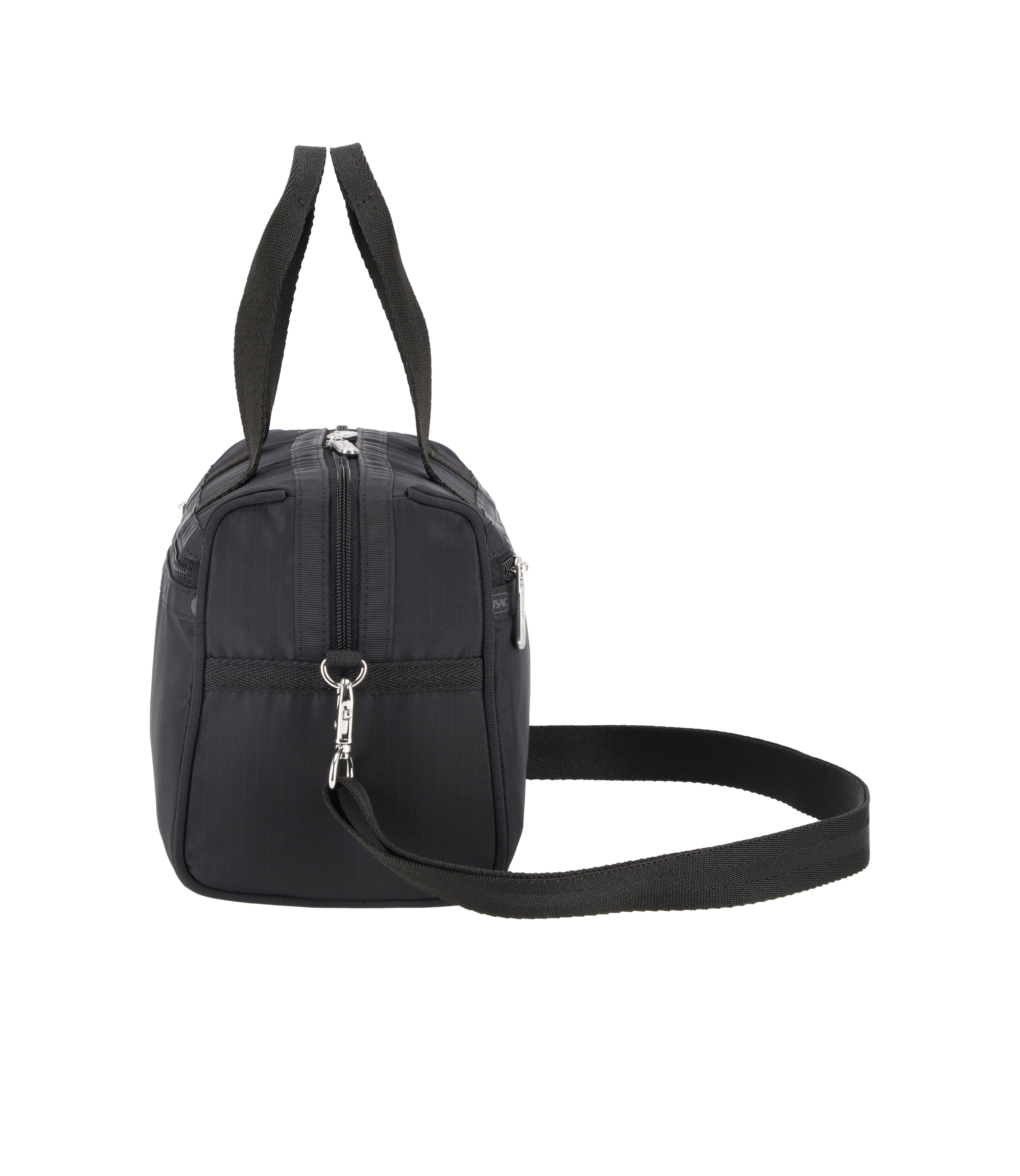 Solid Black Everyday Small Satchel Bag | LeSportsac