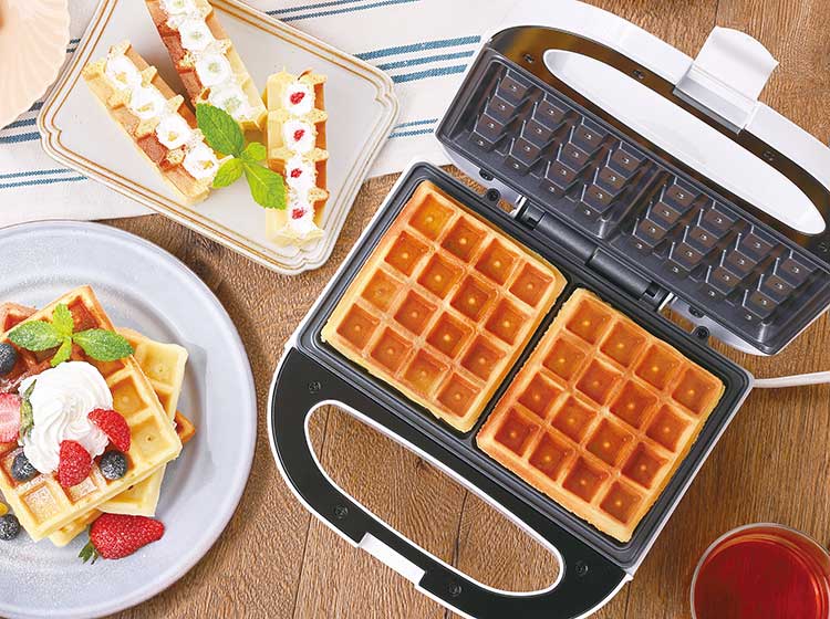 LITHON-2枚焼きワッフルメーカー