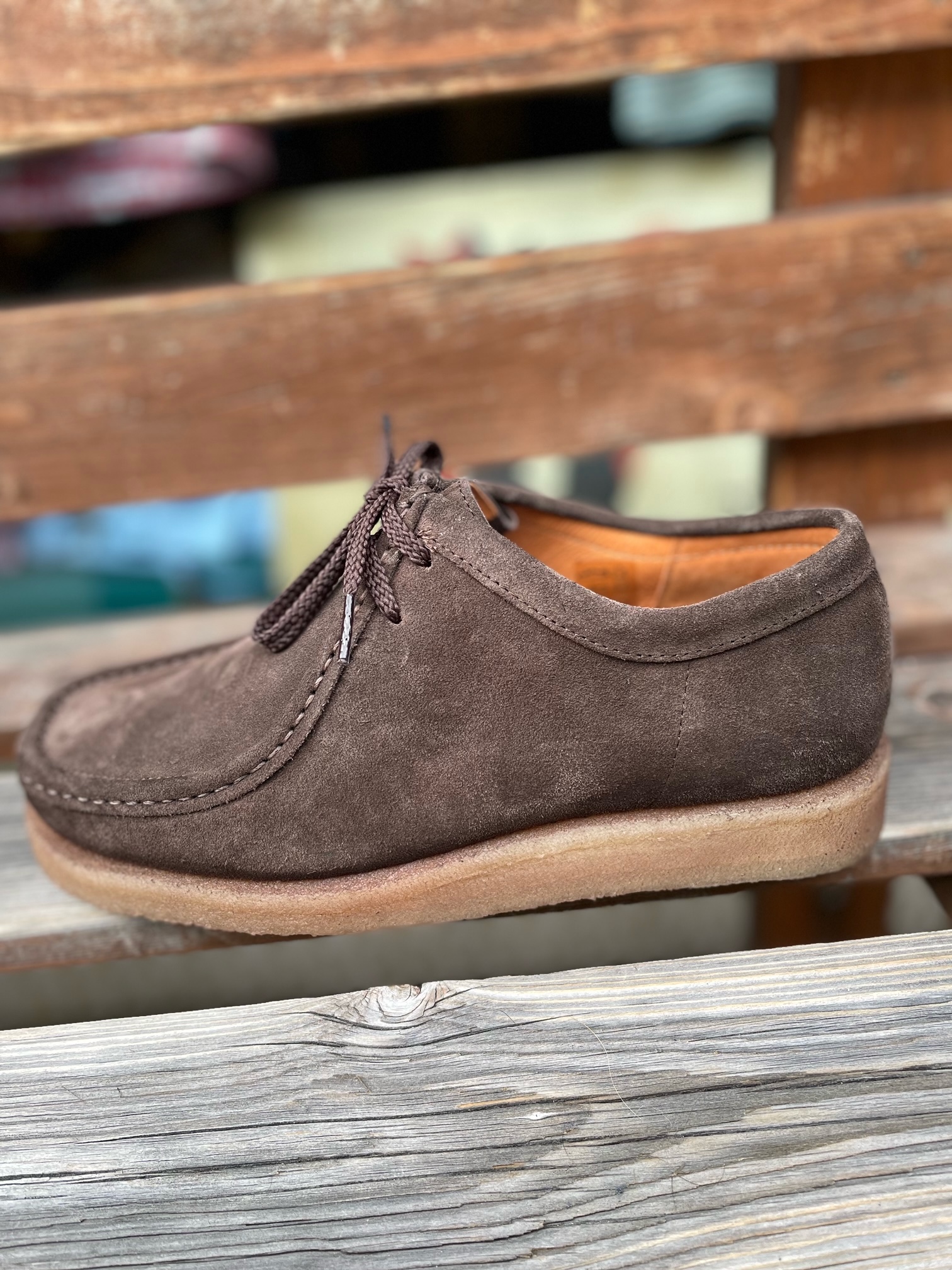 PADMORE&BARNES-P204 SUEDE-DARK BROWN - Little Island / リトル