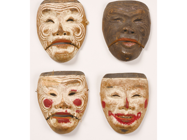 −第54回−文化財 仏像のよこがお「細川八坂神社の翁系四面」 - LIVING