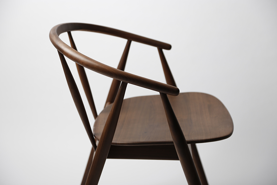 TRUNK2（トランクツー）ダイニングチェア DC1（ウォールナット