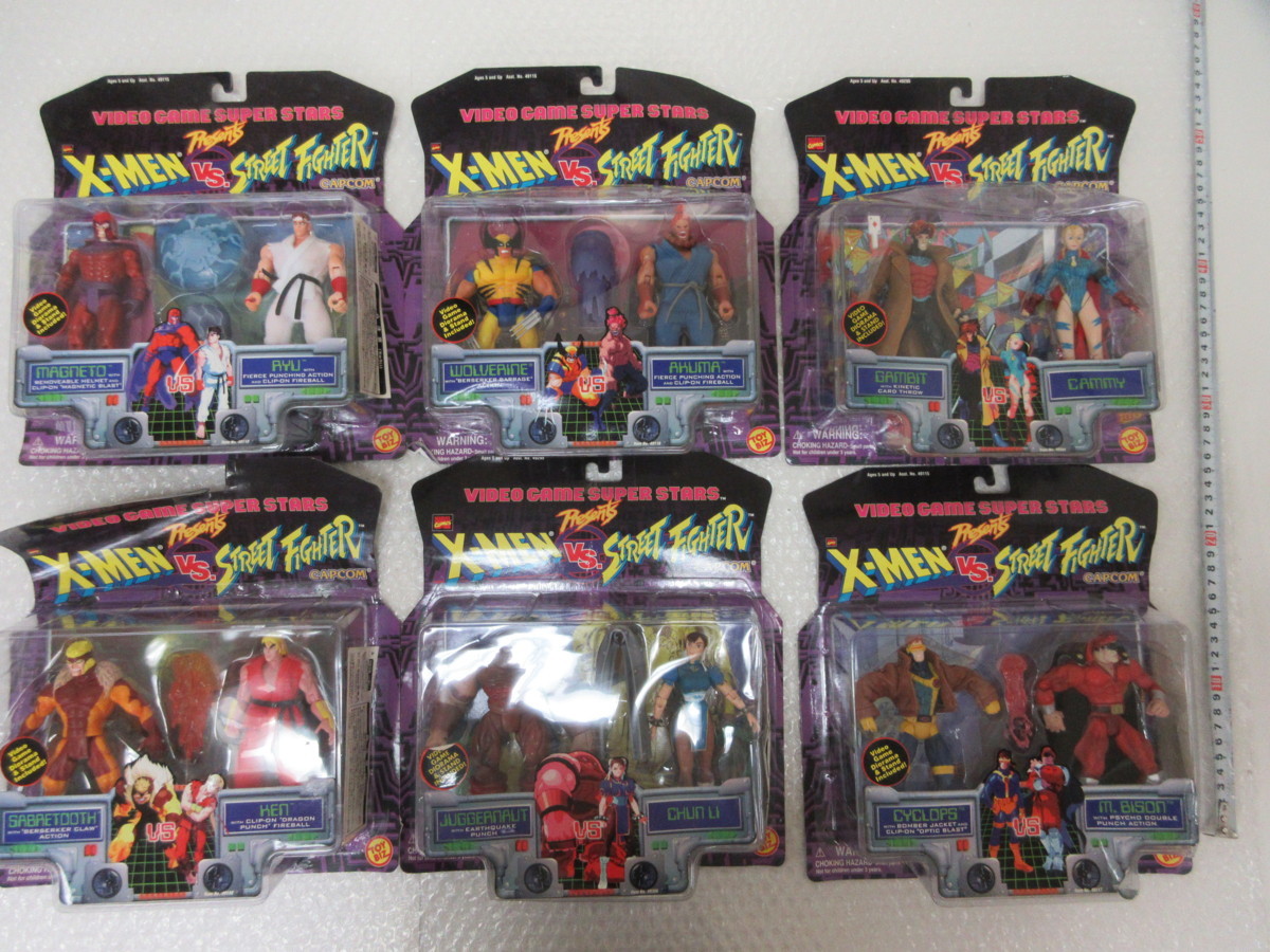 Video Game Super Stars Marvel X-Men VS. Capcom Street Fighter X