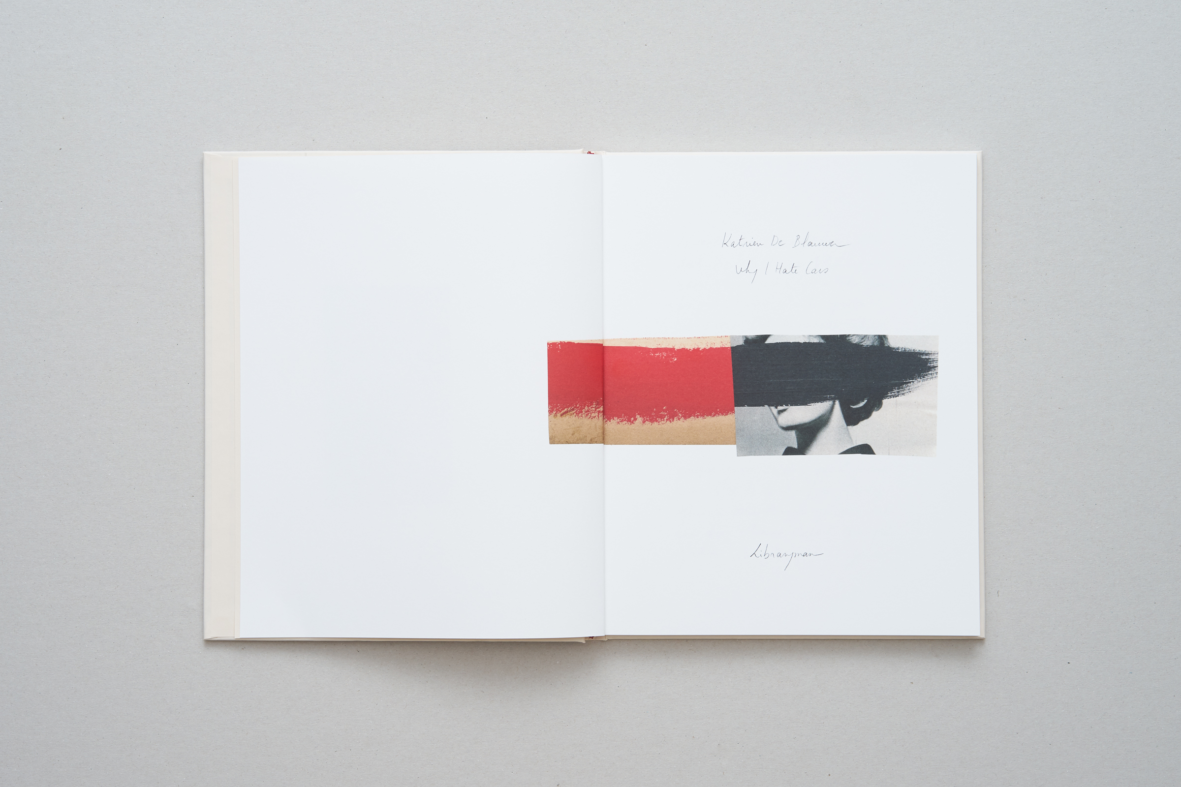Katrien De Blauwer — Why I Hate Cars — Libraryman
