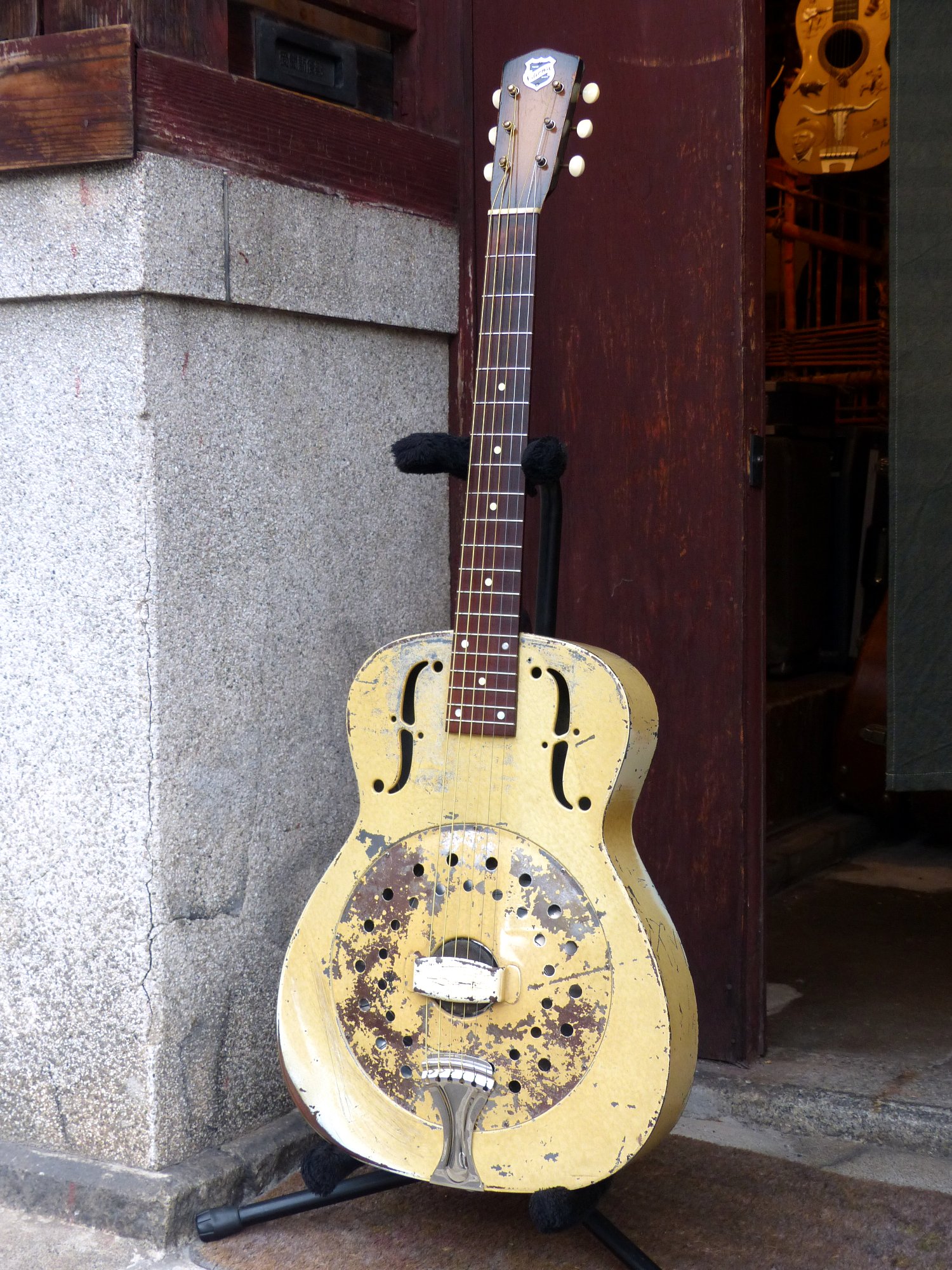 National '41 Collegian Resonator – 京町家のギターショップ ライトニン