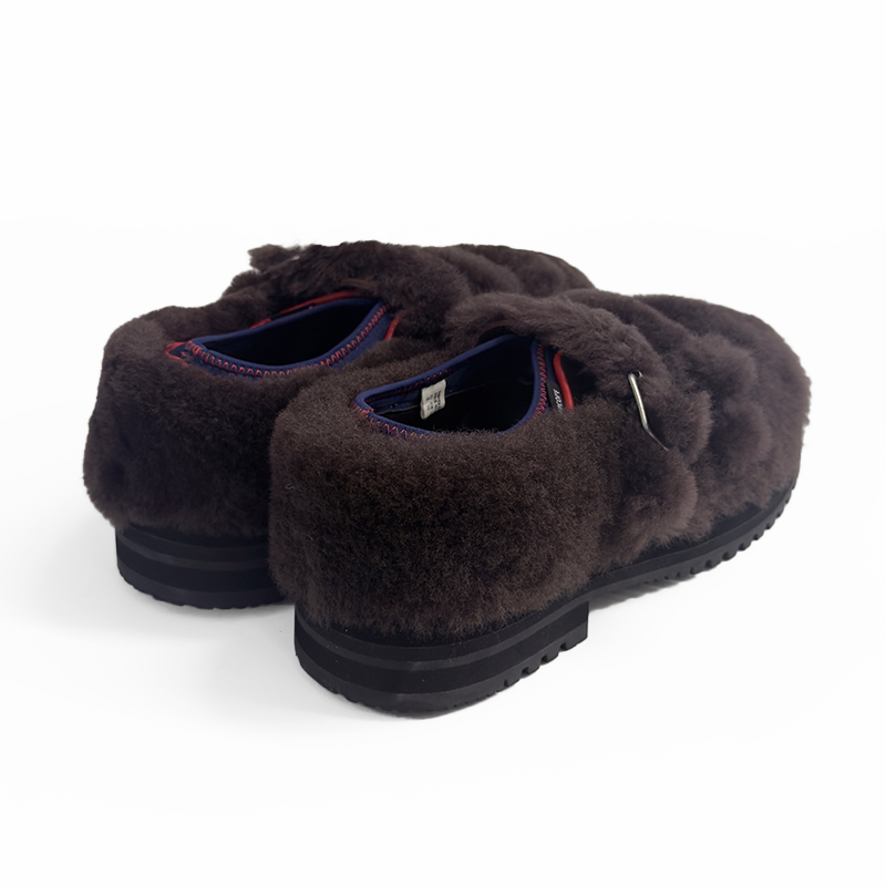 MATSUFUJI [ x SUICOKE Mouton Shoes ] BROWN | ロイド・エフ