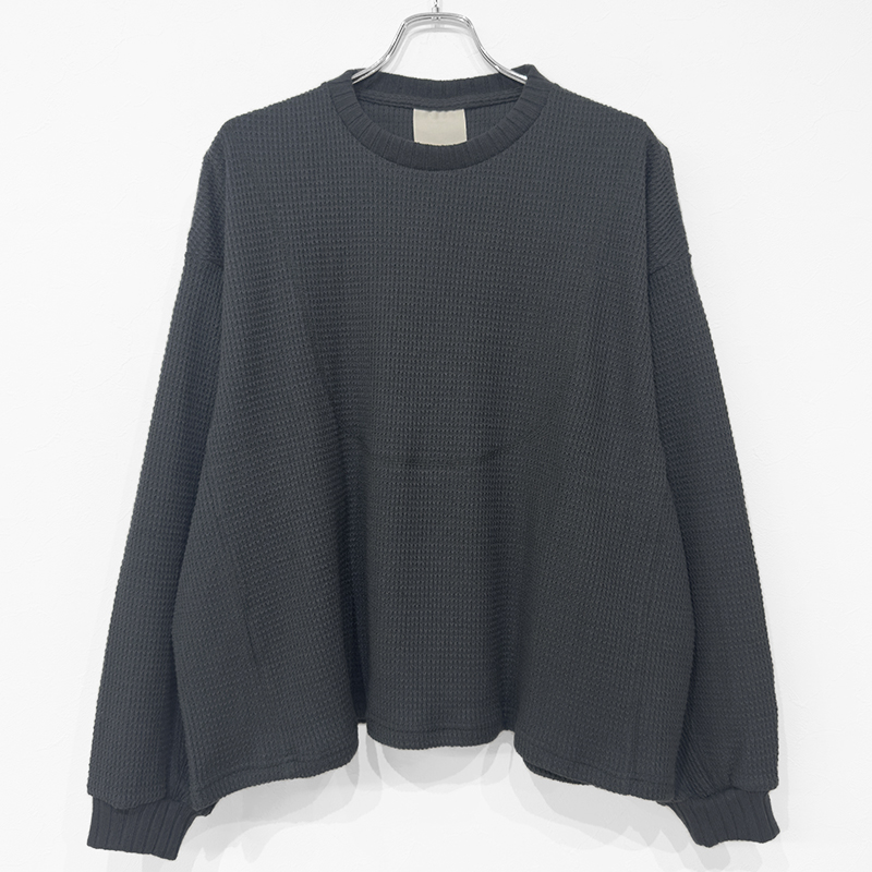 refomed [ AZEAMI THERMAL TEE ] CHARCOAL | ロイド・エフダブリュー