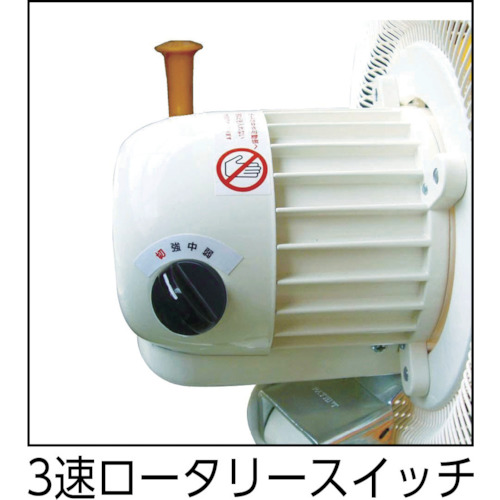 スイデン 工場扇（大型扇風機）スタンド型 SF-45VS-1VP2 - 機械工具