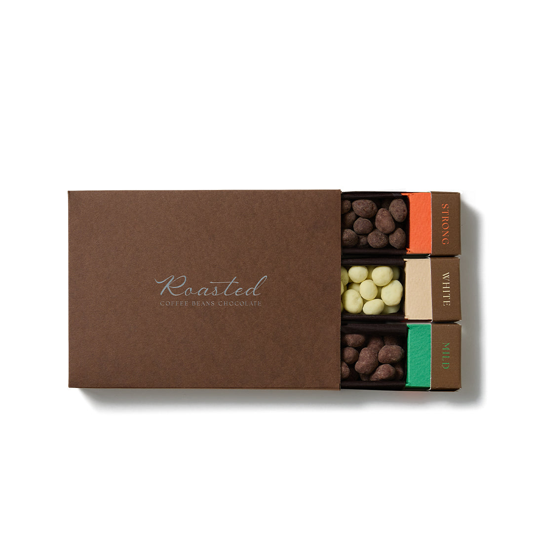 Roasted COFFEE BEANS CHOCOLATE 3種セット – マザーハウス 公式サイト