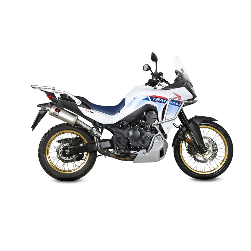 Mivv ダカール スチール承認スリップオン XL 750 トランザルプ