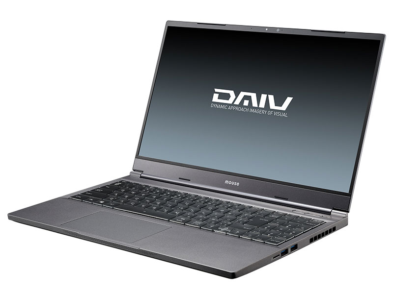 GeForce RTX 3060 Laptop GPU搭載 sRGB比100％に対応したWQHD液晶採用