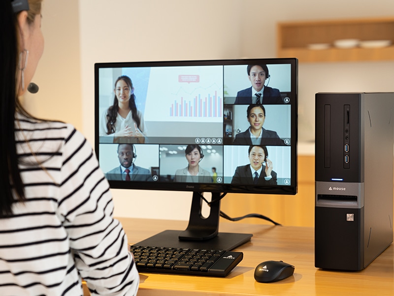 Windowsデスクトップ Mouse SL6 Ryzen5/16GB/SSD+HDD/Win11 mouse SL6