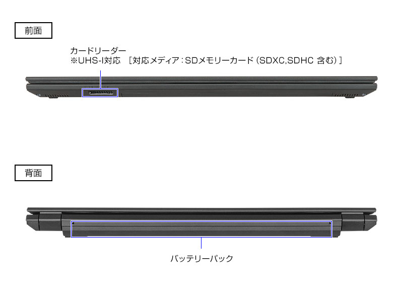 MousePro-NB540Z 光学ドライブやLTE対応可能 ビジネス向けスタンダード