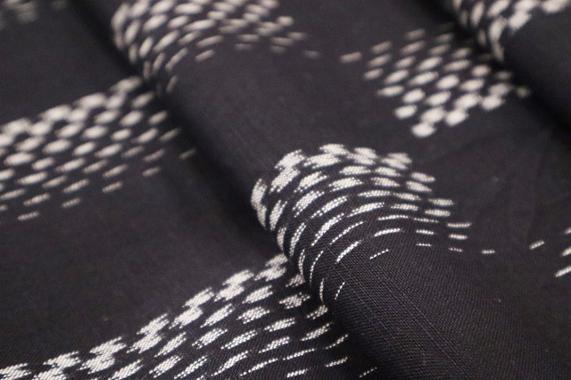 本場久留米絣 単衣 木綿きもの 【坂田織物】 福岡市南区の呉服店で着物