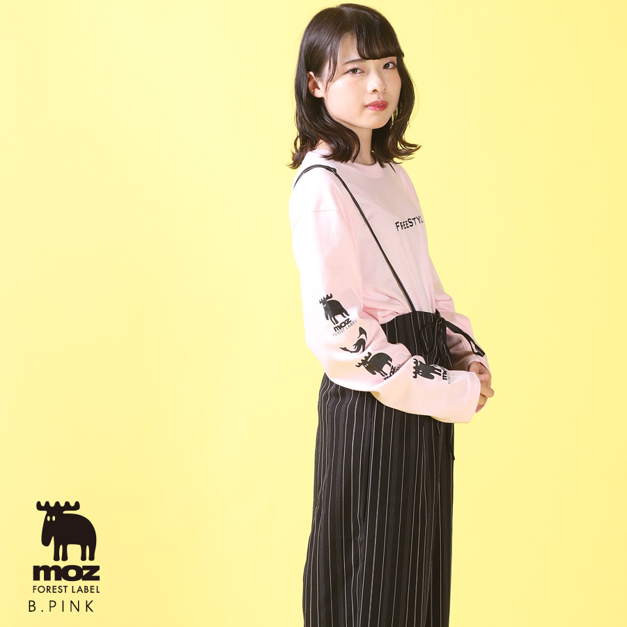 ももち×moz FOREST LABEL コラボ長袖Tシャツ