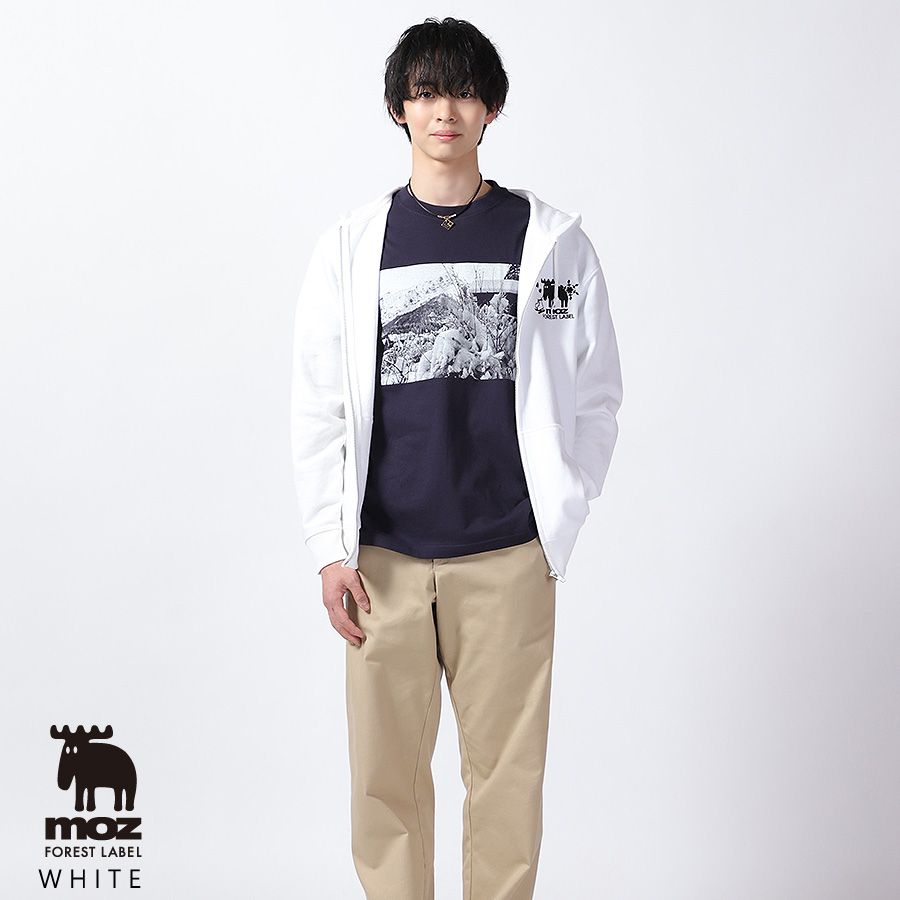 島田高志郎 × moz FOREST LABEL コラボZIPパーカー