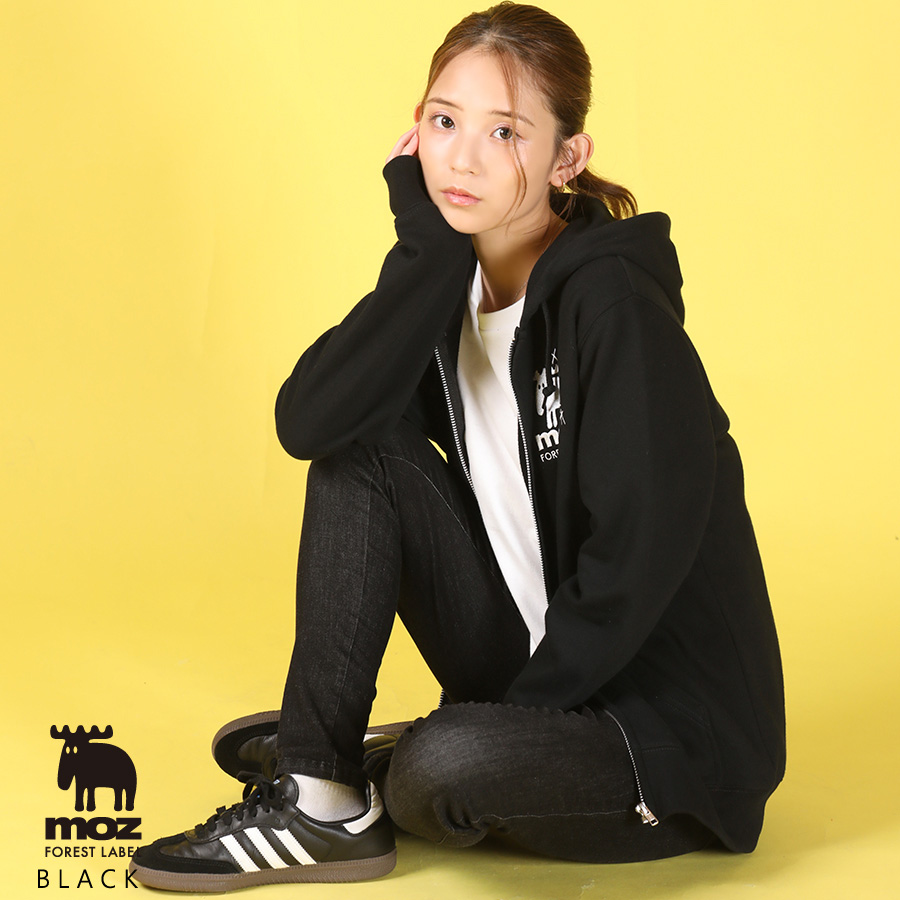 桃果×moz FOREST LABEL コラボZIPパーカー