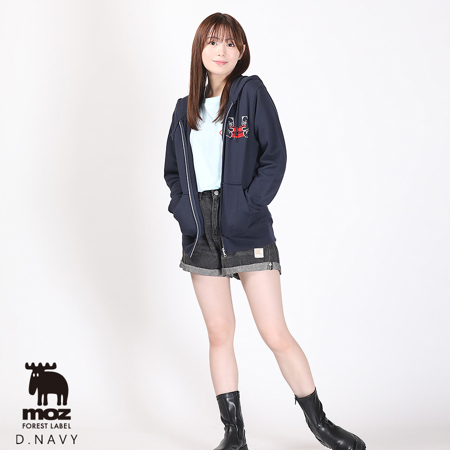 田畑志真 × moz FOREST LABEL コラボZIPパーカー