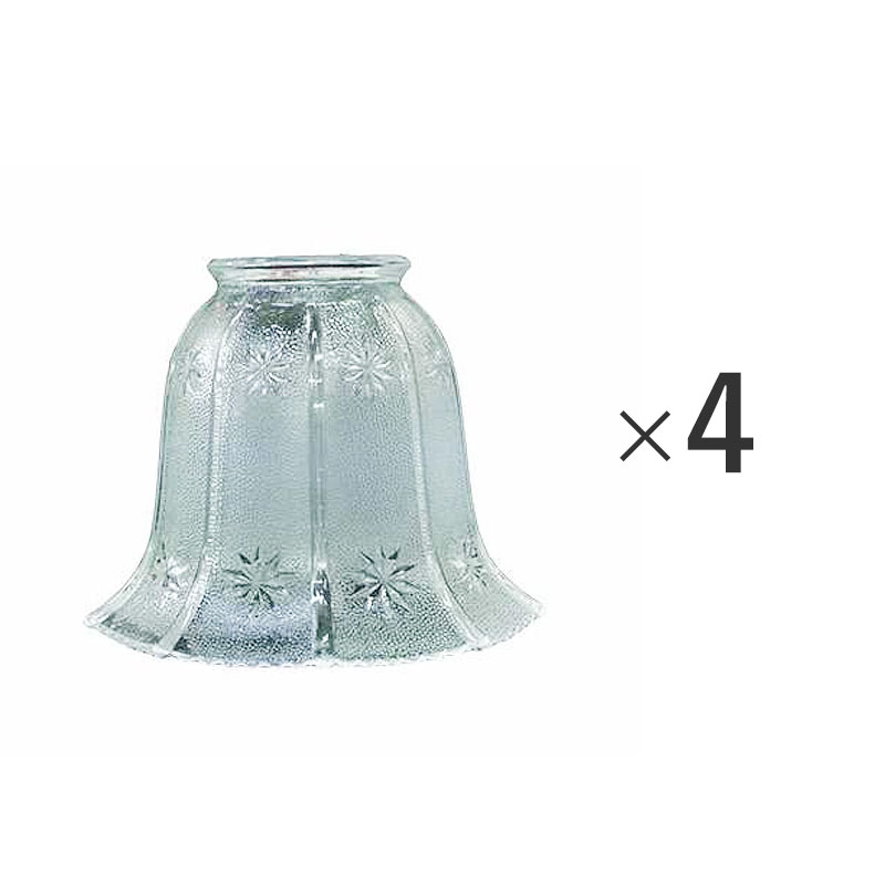 4灯照明灯具セット クラシックスタイルシャンデリア（60Wx4灯）※電球