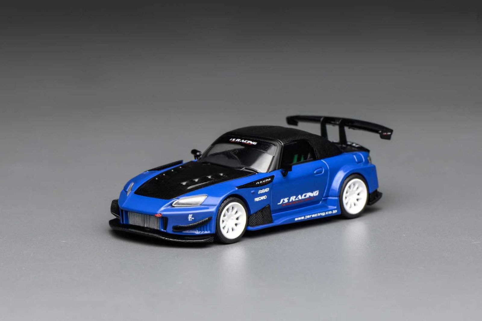 PREORDER*MotorHelix 1:64 Honda S2000 J's Racing in Apex Blue Pearl
