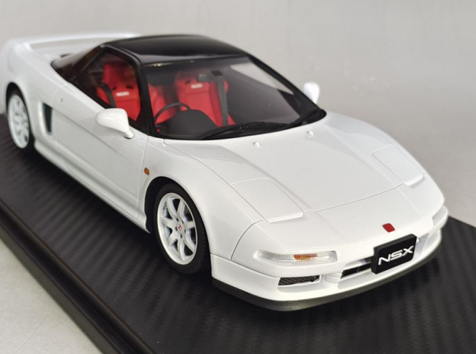 One Model 1:18 Honda NSX-R (NA1) in White – Model Cars Houston