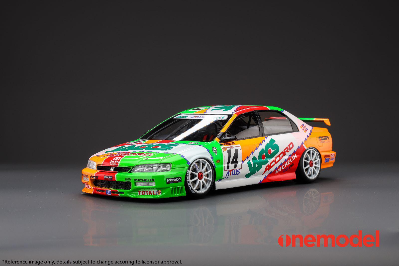 One Model 1:18 Honda Accord (CD6) ##14 JTCC JACCS Version – Model
