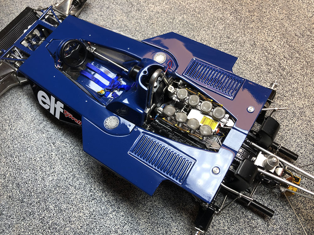 1/12scale LOTUS 49/Tyrrell 006 built by Allan Nielsen