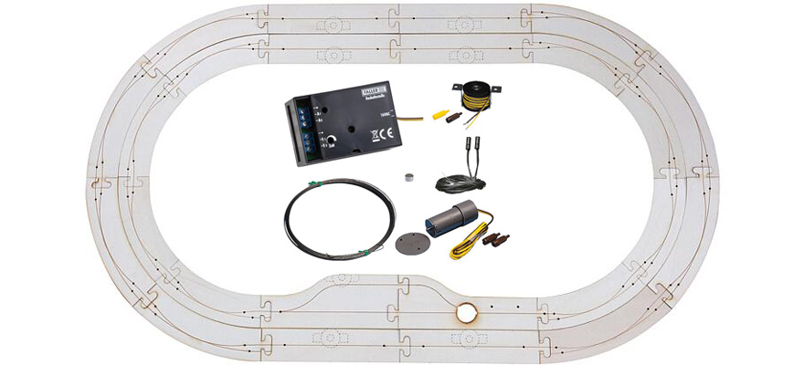Faller 161905 Scala H0 Fermata dell'autobus Car System inclusa